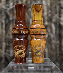 White Front World Champion Specklebelly Goose Call In Wood