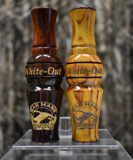 White Out World Champion Snow Goose In Wood