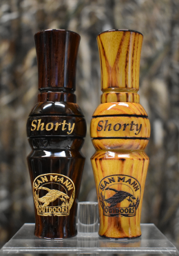 Shorty World Champion Canada Goose Call In Wood